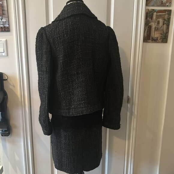 Dolce & Gabbana Authentic Wool Jacket Lace Dress Set - Picture 9 of 15